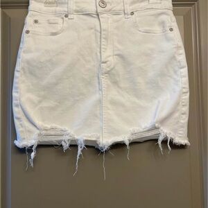 American Eagle Outfitters White Denim Shorts